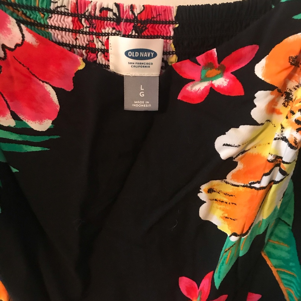 Floral print dress